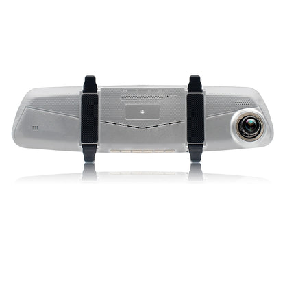 V100 Rétroviseur de voiture avec écran tactile LCD 7 pouces et caméra séparée, grand angle de vision de 170 degrés, prend en charge la vision nocturne / l'enregistrement en boucle / la détection de mouvement / le capteur G / la carte TF, 7 pouces