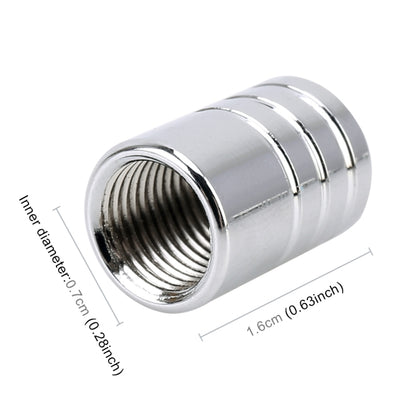 4 PCS Smile Pattern Gas Cap Mouthpiece Cover Gas Cap Tire Cap Car Motor Bicycle Tire Valve Caps, Smile Pattern