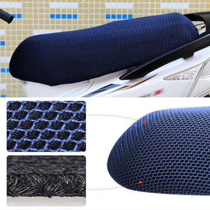 Waterproof Motorcycle Sun Protection Heat Insulation Seat Cover Prevent Bask In Seat Scooter Cushion Protect, Size: L, Length: 70-77cm; Width: 40-50cm, Size: L (Blue), Size: L (Black Red), Size: L (Black Blue), Size: L (Black)