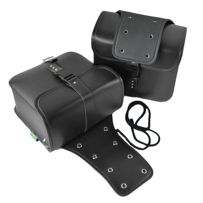 Motorcycle Accessories Modified Side of the Box Leather Bag Knight Bag Kit