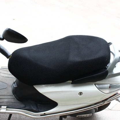 Motorcycle Breathable Sunscreen Double Layer 3D Honeycomb Small Hole Polyester Cushion Mesh, Size: S, Length: 70cm; Width: 50cm, Size: S