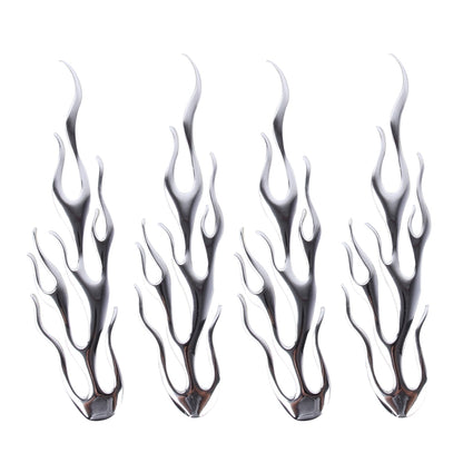 Flame Pattern Car Stickers, Flame