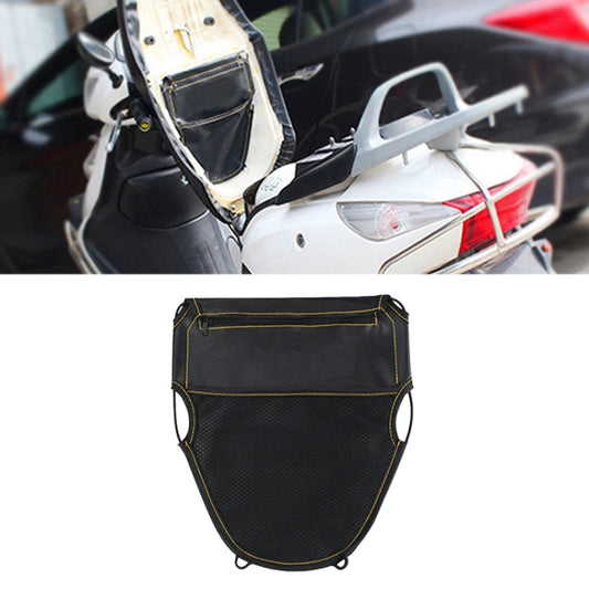 Sac de rangement pour accessoires de selle de moto modifiée, sac de selle de moto
