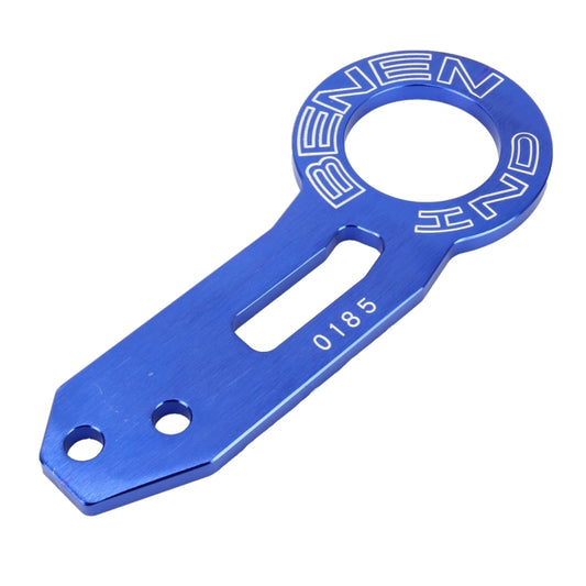 Benen Aluminum Alloy Rear Tow Towing Hook Trailer Ring for Universal Car Auto with Two Screw Holes, Blue, Black, Gold, Purple, Red, Silver