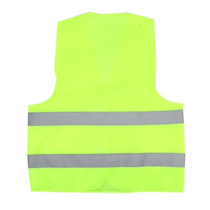 XL Reflective Fluorescent Vest Safty Cloth Driving School Construction Traffic Safty Warning Working Cloth, XL Vest, Vest 5