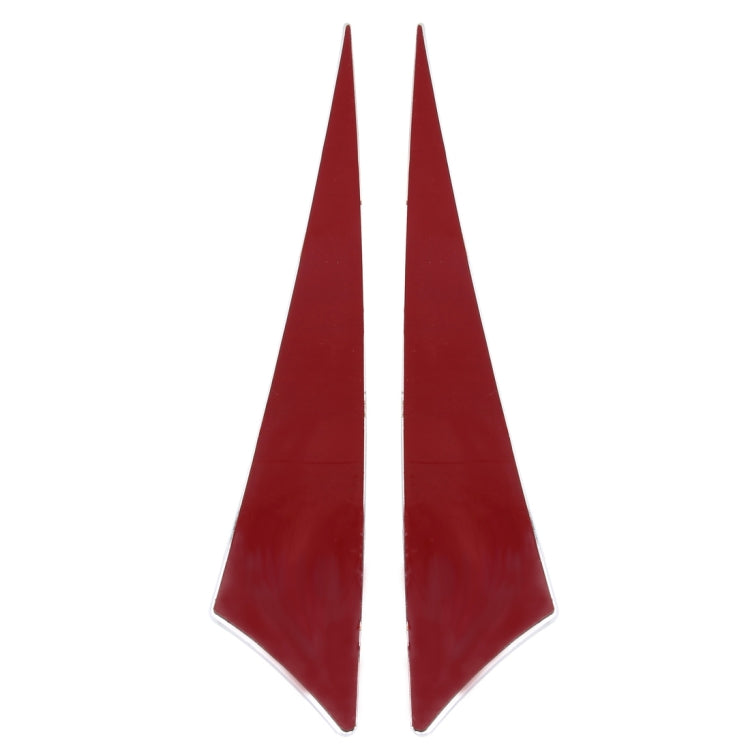 YI-226 2 PCS Car Side Air Intake Flow Vent Fender Decorative Stickers Cover, Air Ventilation 1