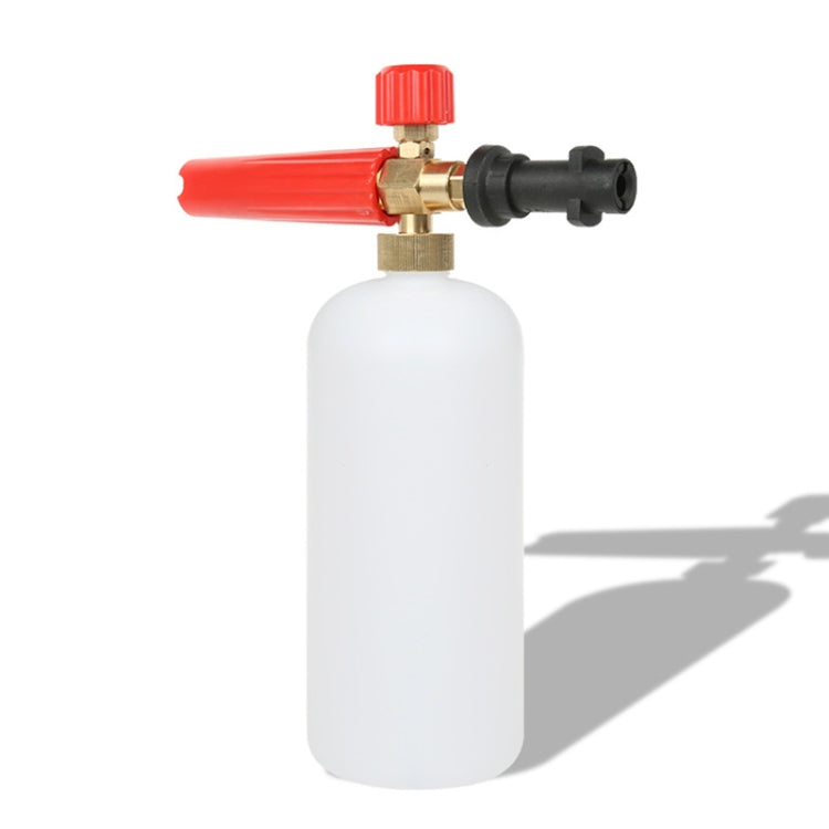 Pistolet Mousseur Haute Pression pour Nettoyage Auto, Générateur de Mousse Savon, Pistolet Pulvérisateur d'Eau pour Karcher K2 / K3, Capacité: 1L