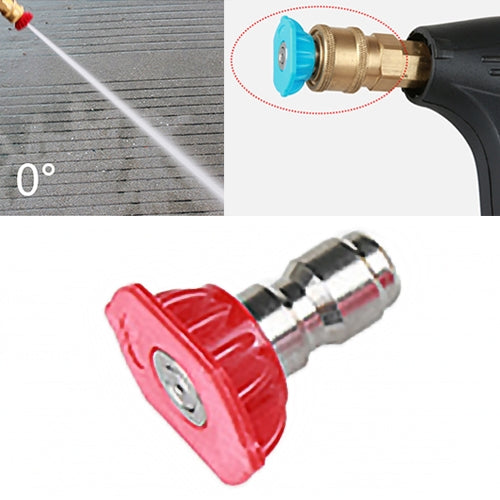 Pistolet de lavage haute pression, buse de lavage, accessoires, angle de la buse : 0 degré, angle de la buse : 0 degré