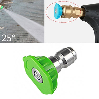 Pistolet de lavage de voiture haute pression Buse Jet Laveuse Accessoires, Angle de buse : 25 degrés, Angle de buse : 25 degrés