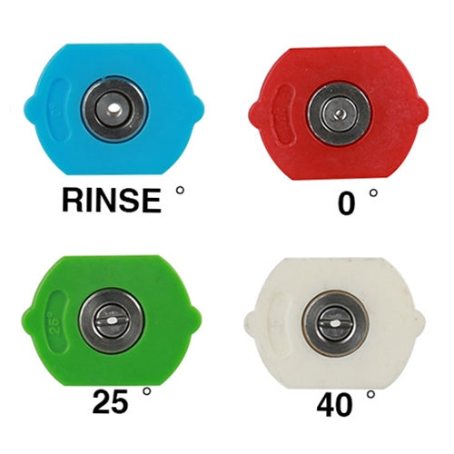 Pistolet de lavage de voiture haute pression Buse Jet Laveuse Accessoires, Angle de buse : 25 degrés, Angle de buse : 25 degrés