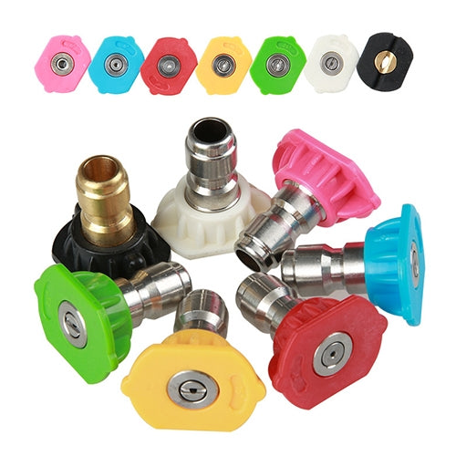Pistolet de lavage de voiture haute pression Buse Jet Laveuse Accessoires, Angle de buse : 25 degrés, Angle de buse : 25 degrés
