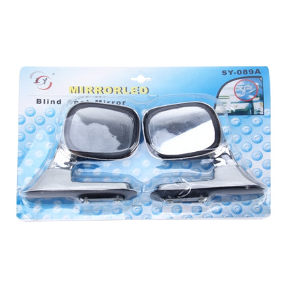 2 PCS SY-089A 360 Degree Rotatable Two Side Assistant Mirror for Auto Car, SY-089A