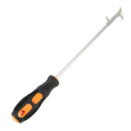 Portable Car Tire Cleaning Hook, Black+Orange