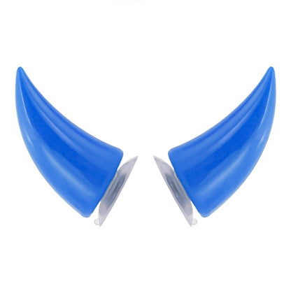 2 PCS Motorcycle Helmet Devil Decoration Motorbike Helmet Suction Cups Horns Decoration Headwear Sucker