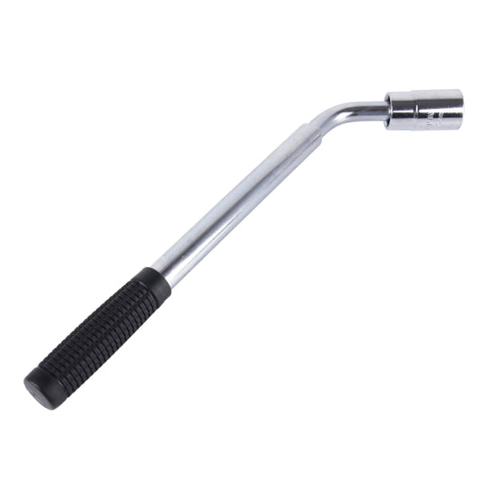 Telescoping Wheel Lug Wrench with Reversible 17mm & 19mm, 21mm & 23mm Socket Adapters And Extended Nonslip Handle from 14.4 inch to 20.5 inch, Telescoping 17mm&19mm 21mm&23mm