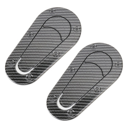 2 PCS Car Imitation Engine Lock Body Decorative Sticker, Lock Body Sticker