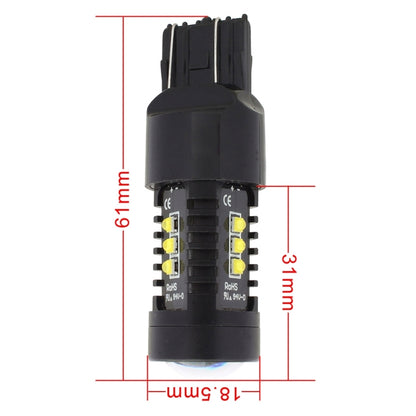 2 PCS MZ 10W 1080LM 5500K 7443 12 XB-D LED Car Reverse Lights T20 Tail Backup Lamps Car Tail Parking DRL Brake Parking Lights, DC 12-24V, 7443