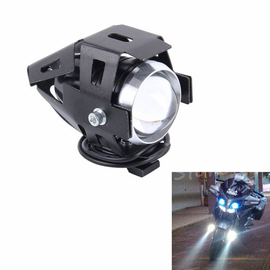 U5 10W 1000LM Lampe Frontale Externe de Moto LED CREE, DC 12-80V, U5 10W 1000LM Lumière Blanche