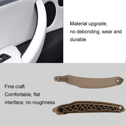 Car Interior Right Handle Inner Door Armrest Panel Pull 51416969402 for BMW X5 / X6, Left Drive