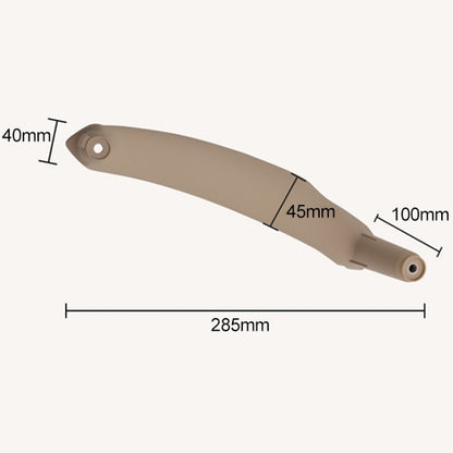 Car Interior Right Handle Inner Door Armrest Panel Pull 51416969402 for BMW X5 / X6, Left Drive