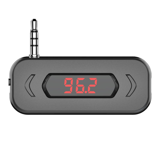 Émetteur FM voiture multifonctionnel Doosl DSER116 Récepteur de musique sans fil avec prise jack 3,5 mm et écran LCD, prend en charge les appels mains libres, DSER116