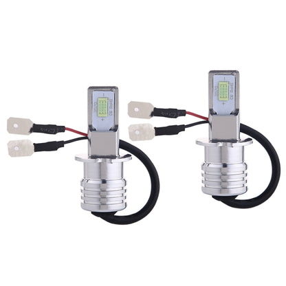 2 PCS H3 72W 1000LM 6000-6500K Super Bright Car Fog Light LED Bulbs, DC 12-24V, H3