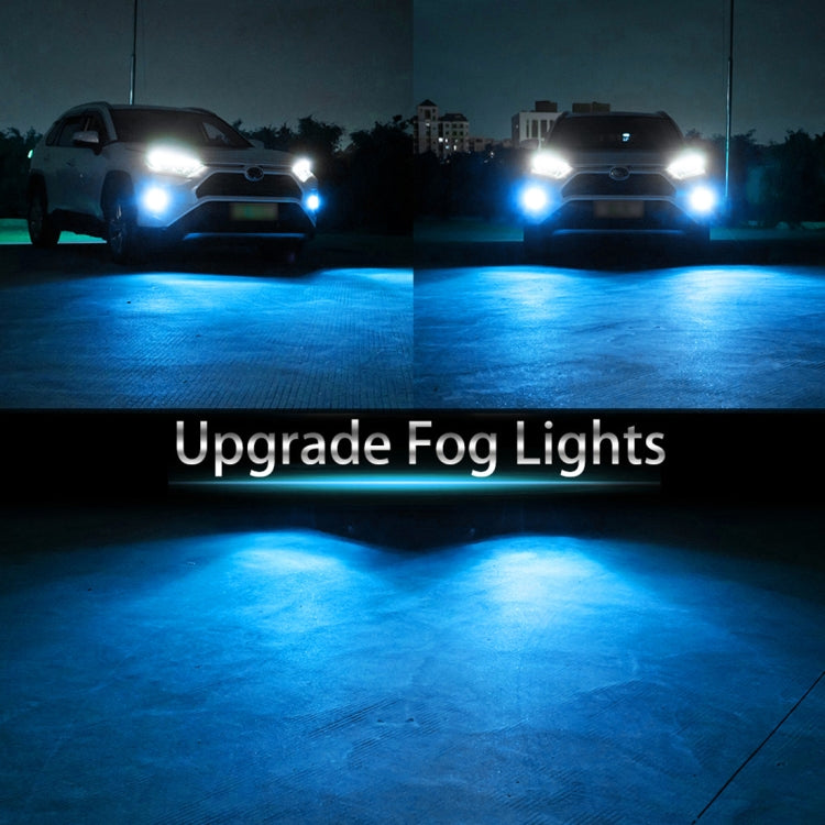 2 PCS H3 72W 1000LM 6000-6500K Super Bright Car Fog Light LED Bulbs, DC 12-24V, H3