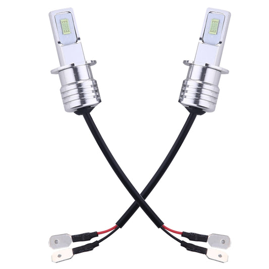 2 Stk. H3 72W 1000LM 6000-6500K superhelle LED-Nebelscheinwerfer, DC 12-24V, H3