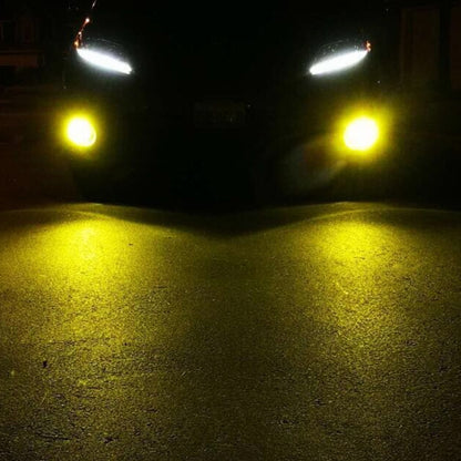2 PCS H3 72W 1000LM 6000-6500K Super Bright Car Fog Light LED Bulbs, DC 12-24V, H3