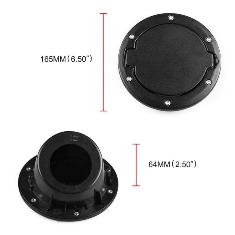 Car Modified ABS Oil Cap Engine Tank Cover for Jeep Wrangler JK 2007-2018, For Jeep Wrangler 2017-2018