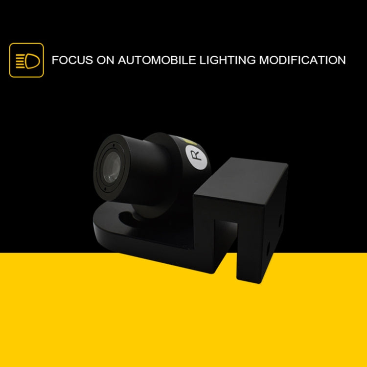 2 PCS DC 8-36V Ghost Shadow Courtesy Angel Wings Projection Lamp Car Door LED Welcome Lights, Cold Blue, Blue, Red, White