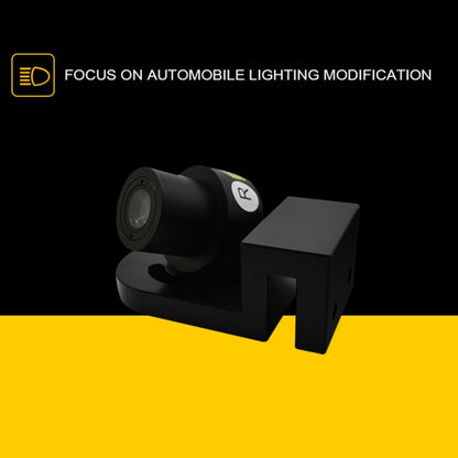 2 PCS DC 8-36V Ghost Shadow Courtesy Angel Wings Projection Lamp Car Door LED Welcome Lights, Red, White, Cold Blue, Blue