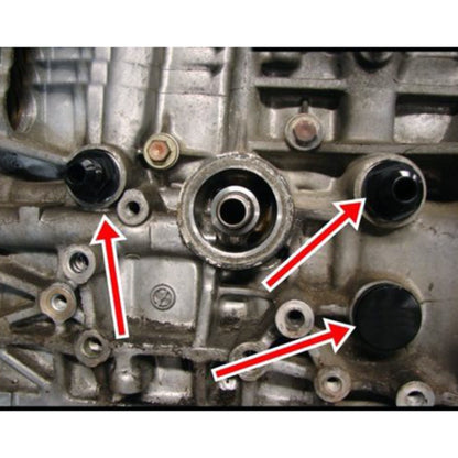 M28~10AN Black Engine Rear Block Breather Fitting Adapter for Honda Oil Catch Can B16 B18C, For Honda Oil Catch Can B16 B18C