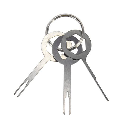3 PCS Auto Car Plug Circuit Board Wire Harness Terminal Extraction Pick Connector Crimp Pin Back Needle Remove Tool, 3 PCS