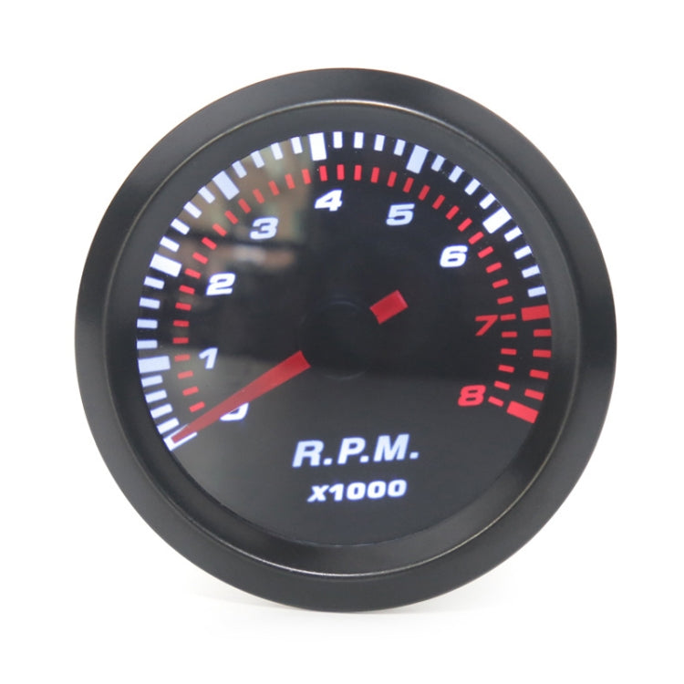 52mm 12V Universal Car Modified Tachometer, Tachometer - ORIWHIZ In Car
