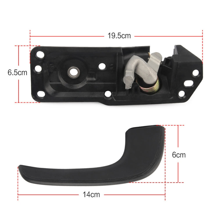 Kit de réparation de poignée de porte intérieure gauche pour Chevrolet 2007-2013, porte gauche