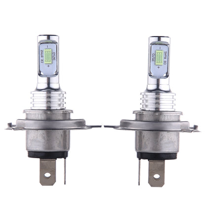 2 PCS H4 72W 1000LM 6000-6500K Super Bright White Light Car Fog LED Bulbs, DC 12-24V, H4