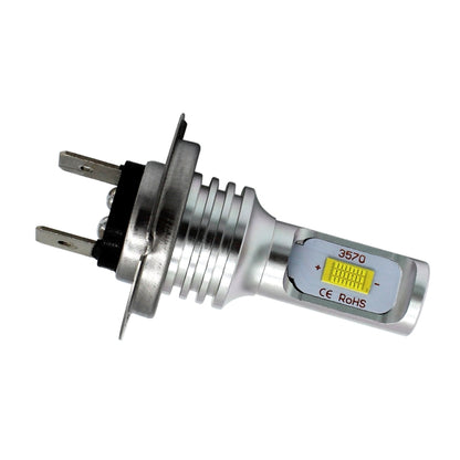 2 PCS H7 72W 1000LM 6000-6500K Super Bright White Light Car Fog LED Bulbs, DC 12-24V, H7