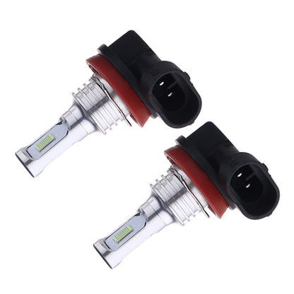 2 PCS H8/H11 72W 1000LM 6000-6500K Super Bright White Light Car Fog LED Bulbs, DC 12-24V, H8/H9/H10/H11, H8/H11