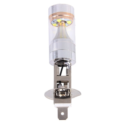2 PCS H1 30W 350 LM 6000K White Light CREE 6 LED Car Fog Light Bulb, DC 12V, H1