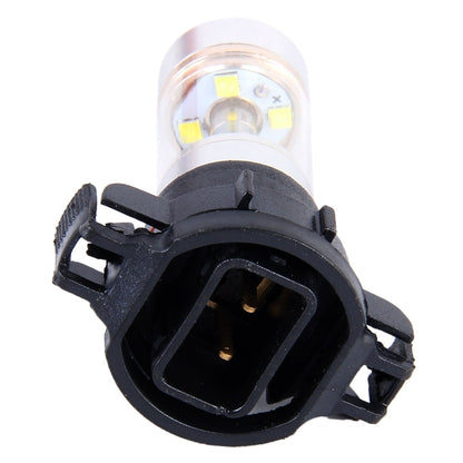 2 PCS H16 30W 350LM 6000K White Light CREE 6 LED Car Fog Light Bulb, DC 12V, H16