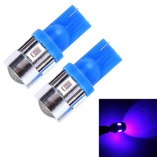 2 PCS T10 3W 6 LED SMD 5630 Blue Light Clearance Light.DC 12V., 5630-6SMD