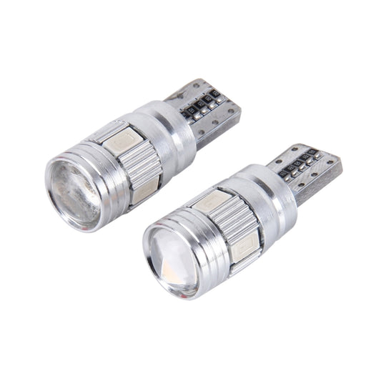 2PCS T10 3W 6 LED CMS 5630 Sans Erreur Canbus Feu de Gabarit de Voiture, DC 12V, 6 LED CMS 5630/Lumière Verte, 6 LED CMS 5630/Lumière Blanche, 6 LED CMS 5630/Lumière Rose