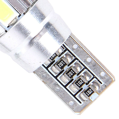 2PCS T10 3W 6 SMD 5630 LED Error-Free Canbus Car Clearance Lights Lamp, DC 12V, 6 SMD 5630 LEDs/White Light, 6 SMD 5630 LEDs/Pink Light, 6 SMD 5630 LEDs/Green Light