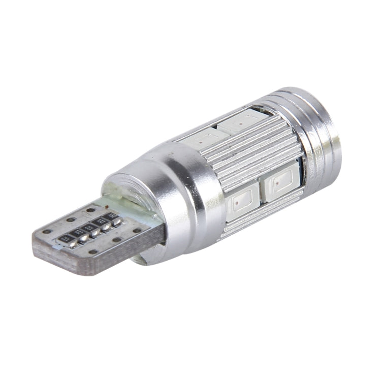2 PCS T10 6W 10 SMD 5630 LED Error-Free Canbus Car Clearance Lights Lamp, DC 12V, 10 SMD 5630 LEDs, 5630-10smd LED