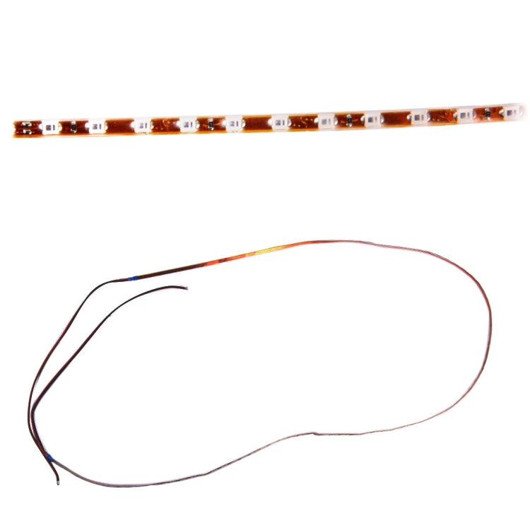 5 PCS 45 LED 3528 SMD Waterproof Flexible Car Strip Light for Car Decoration, DC 12V, Length: 90cm, 90cm+yellow, 90cm+pink, 90cm+green, 90cm+ice blue, 90cm+blue, 90cm+red, 90cm+white