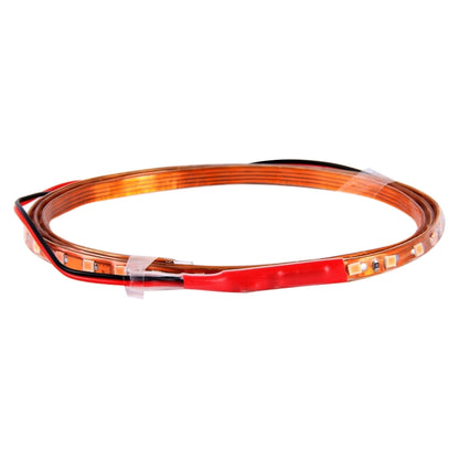 5 PCS Flow Style 45 LED 3528 SMD Waterproof Flexible Car Strip Light for Car Decoration, DC 12V, Length: 90cm, 90cm Red, 90cm White, 90cm Yellow, 90cm Blue, 90cm Pink, 90cm Green, 90cm Ice blue