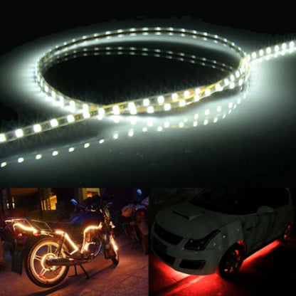 5 PCS Flow Style 45 LED 3528 SMD Waterproof Flexible Car Strip Light for Car Decoration, DC 12V, Length: 90cm, 90cm Yellow, 90cm Blue, 90cm Pink, 90cm Green, 90cm Ice blue, 90cm Red, 90cm White