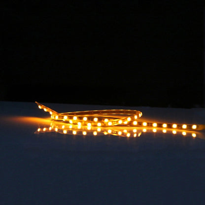 5 PCS Flow Style 45 LED 3528 SMD Waterproof Flexible Car Strip Light for Car Decoration, DC 12V, Length: 90cm, 90cm Yellow, 90cm Blue, 90cm Pink, 90cm Green, 90cm Ice blue, 90cm Red, 90cm White