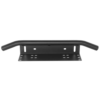 Universal License Plate Bumper Frame for Off-Road Jeep LED Work Light Bar Mounting Bracket with Front Bucket, Universal License Plate Bumper Fram, Universal License Plate Bumper Frame